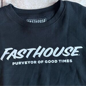 Fasthouse Black Graphic crewneck sweatshirt